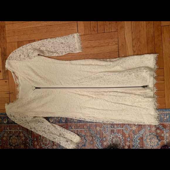 Diane von furstenberg DVF ivory white lace sarita - Picture 4 of 4